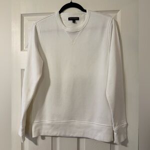 Banana Republic Women's White Sweatshirt